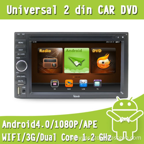 Universal Double DIN Car Android4.0 DVD Navigation for Global Market (EW861)